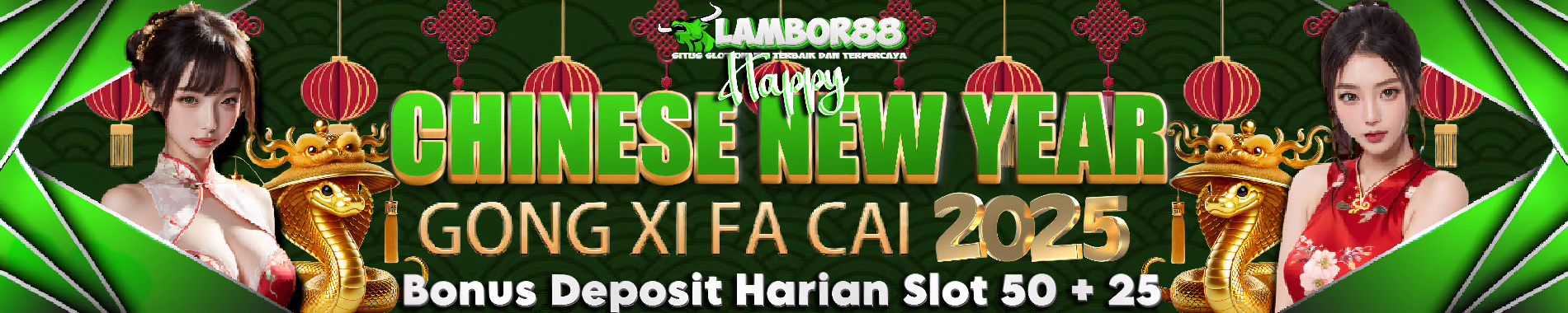 BONUS DEPOSIT HARIAN SLOT 50+25 LAMBOR88